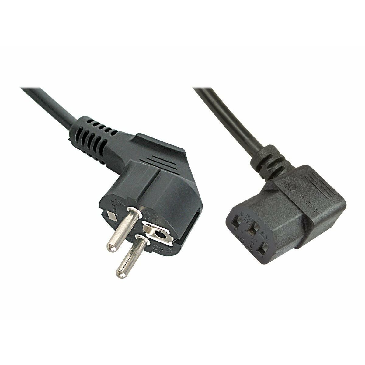 Kabel zasilający C13 Schuko LINDY Czarny 3 m